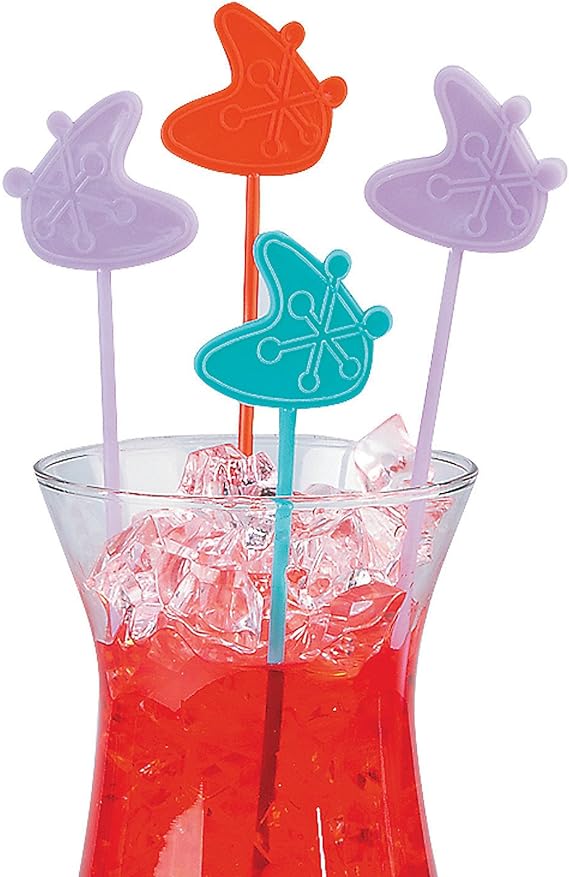 25 Rockin' Fifties Stirrer/Swizzles