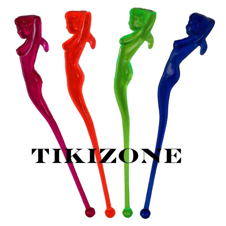 Sexy Lady Cocktail Swizzle Sticks - Stirrers