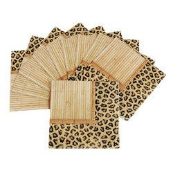 Leopard Print Beverage Cocktail Napkins (16)