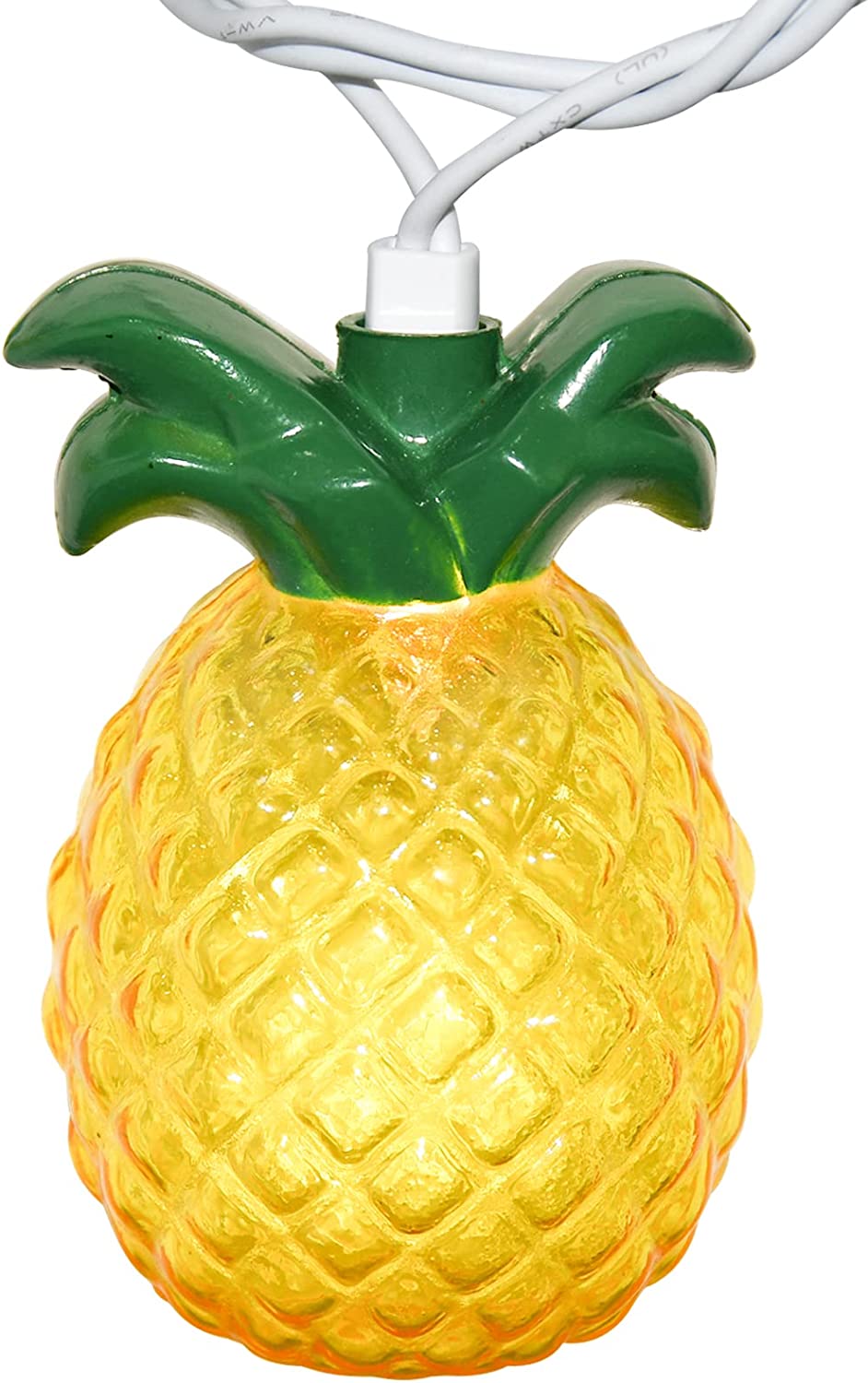 Plug In Pineapple Light String Set