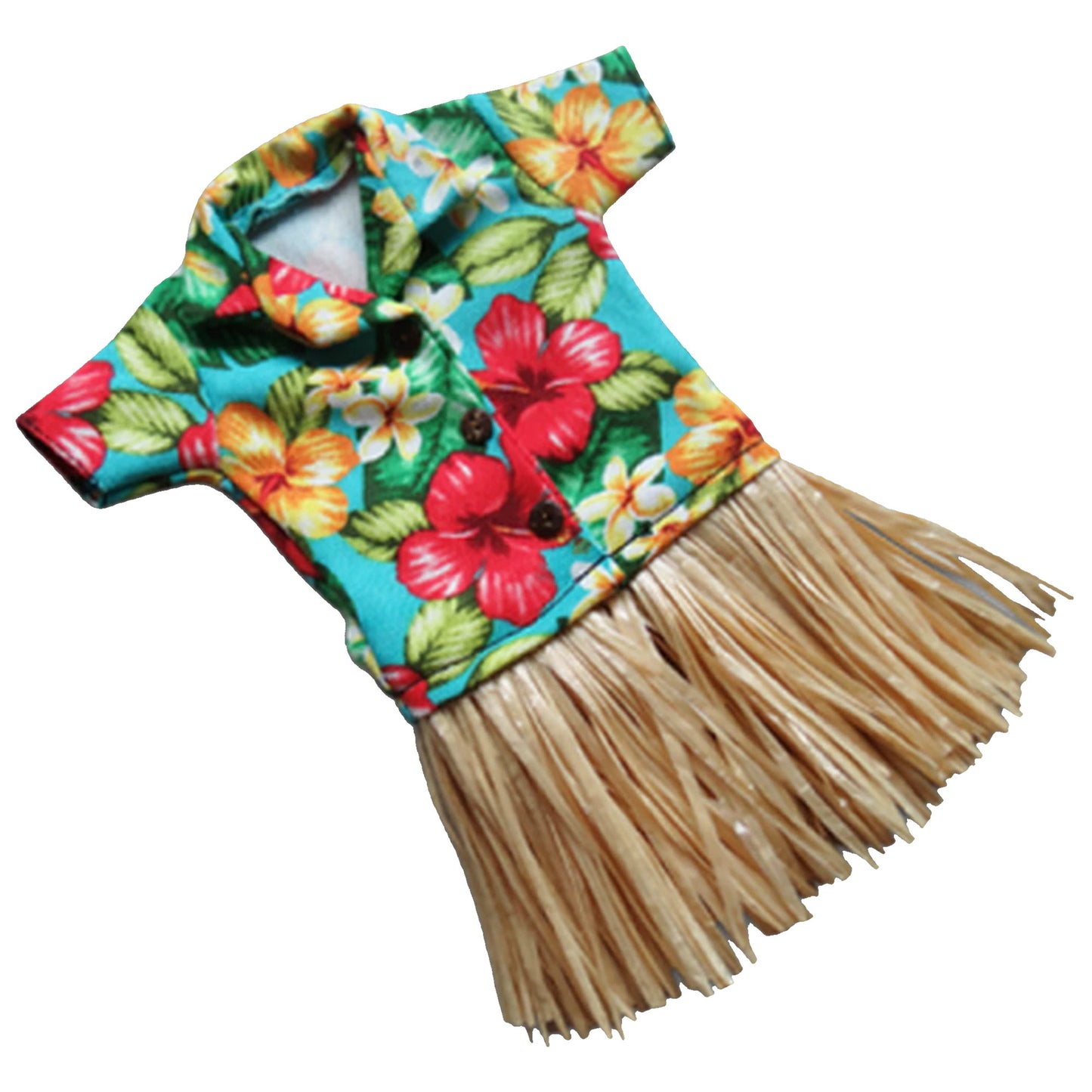 Aloha Shirt Wine Bottle Outfit Cover - Tiki Bar Luau Supplies