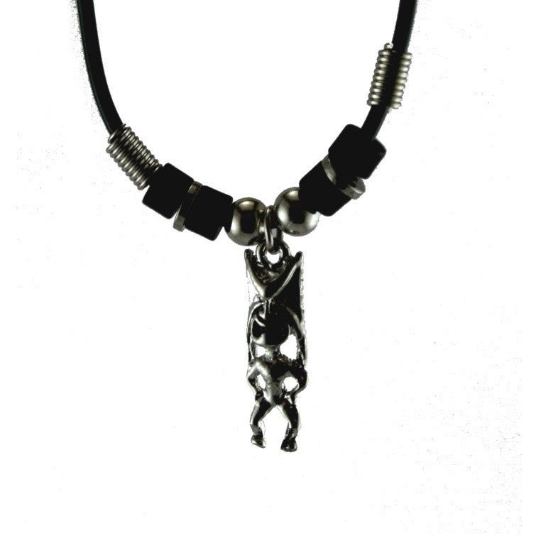 Metal Full Body Tiki Necklace