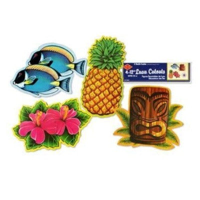Retro Hawaiian Tiki Luau Decorations
