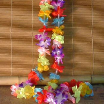 12 Pack of Small Flower Leis