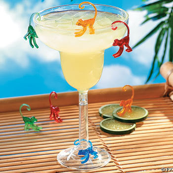 Plastic Cocktail Drink Monkey Markers