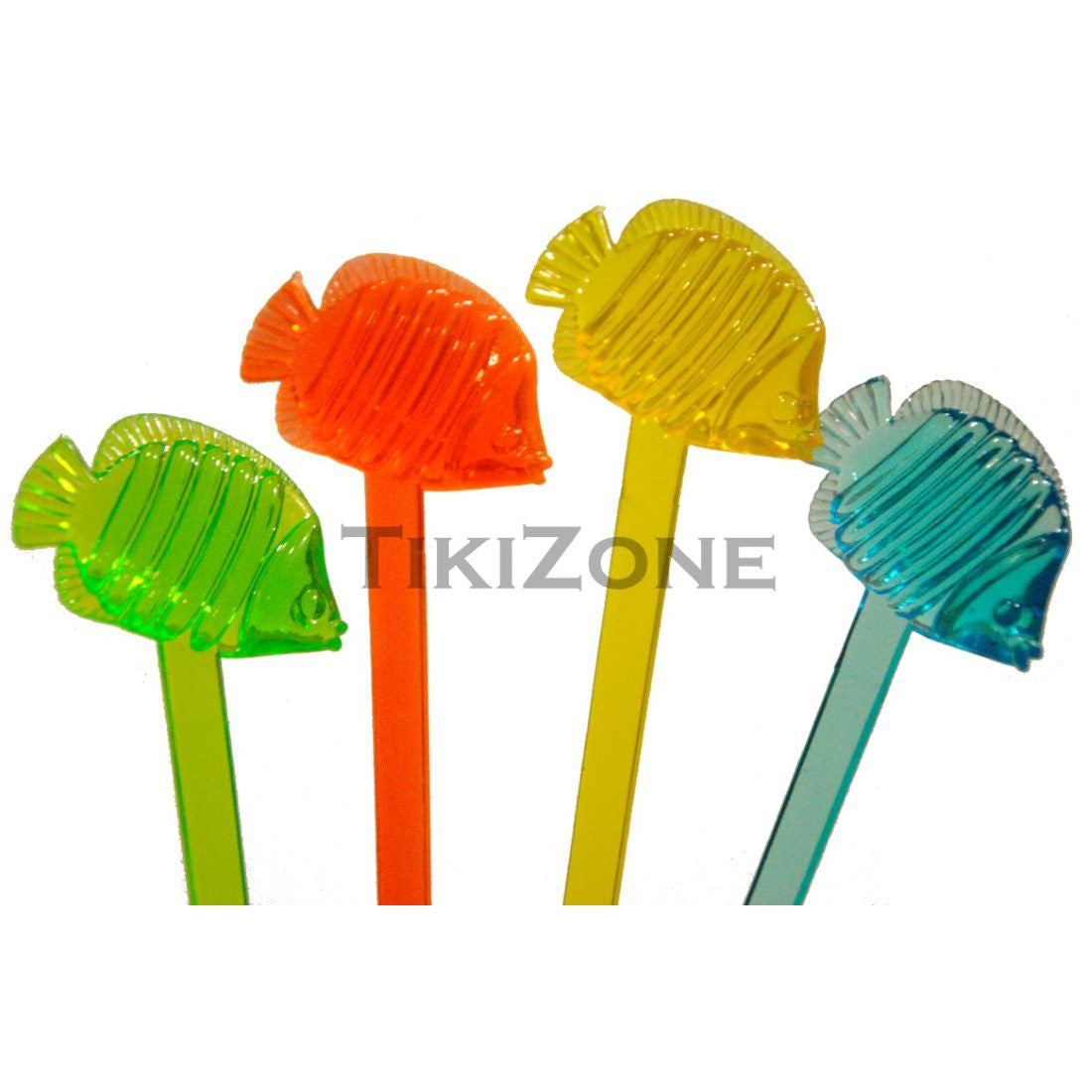 20 Tropical Fish Stirrers - Nautical Cocktail Swizzles