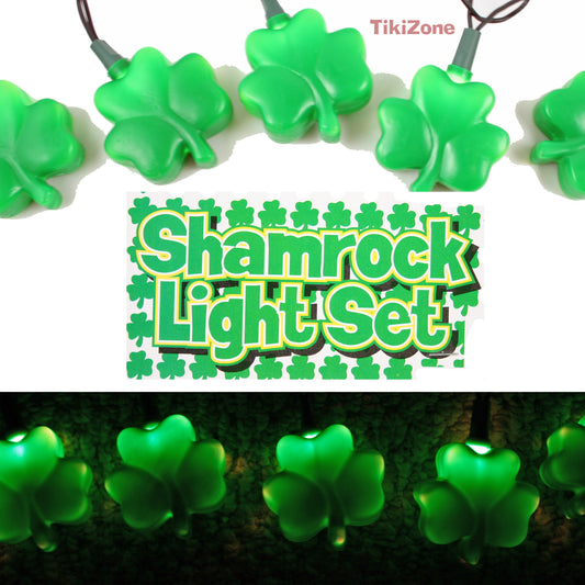 Lucky Irish Light String - Shamrocks for St Pats!